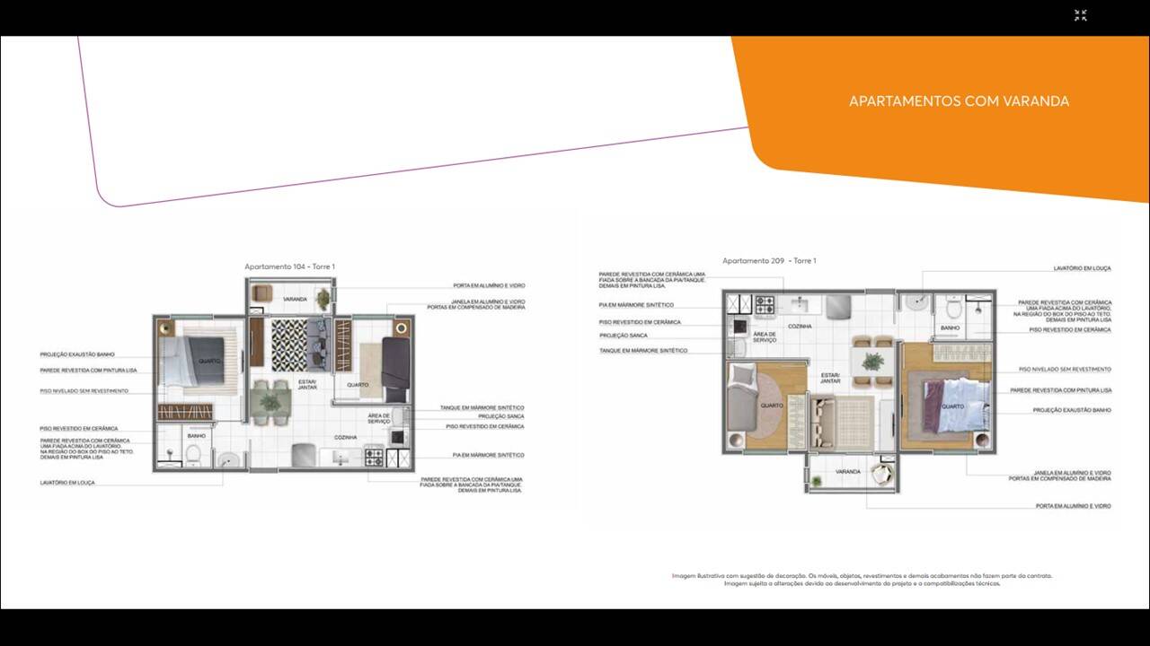 Apartamento à venda com 2 quartos, 37m² - Foto 13